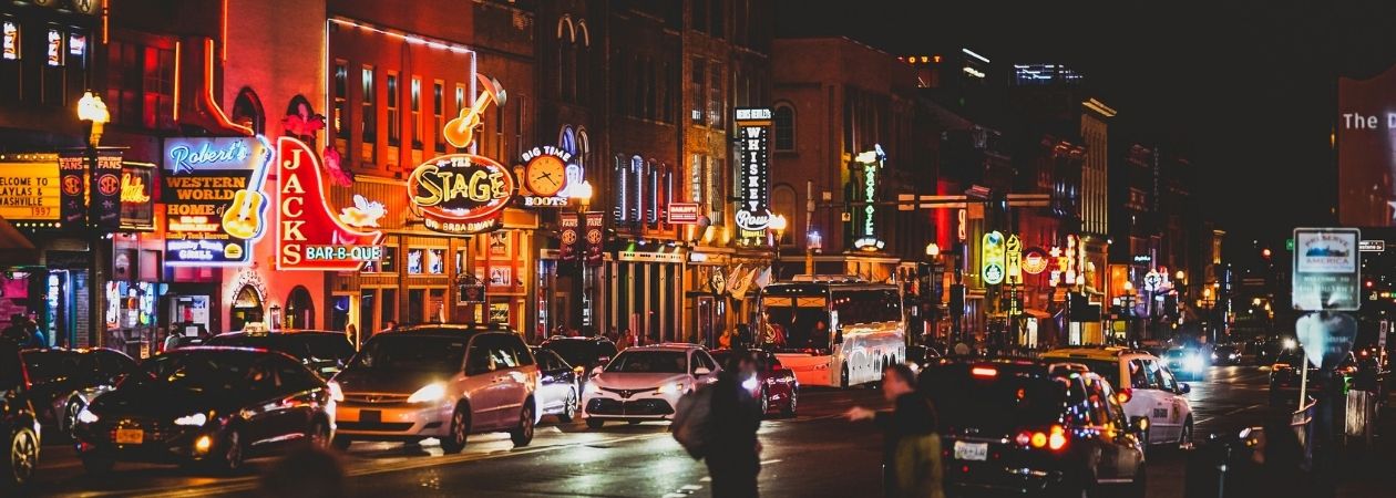 Broadway, Downtown Nashville, TN