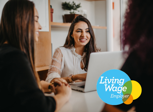 Why Join us Living Wage Employer